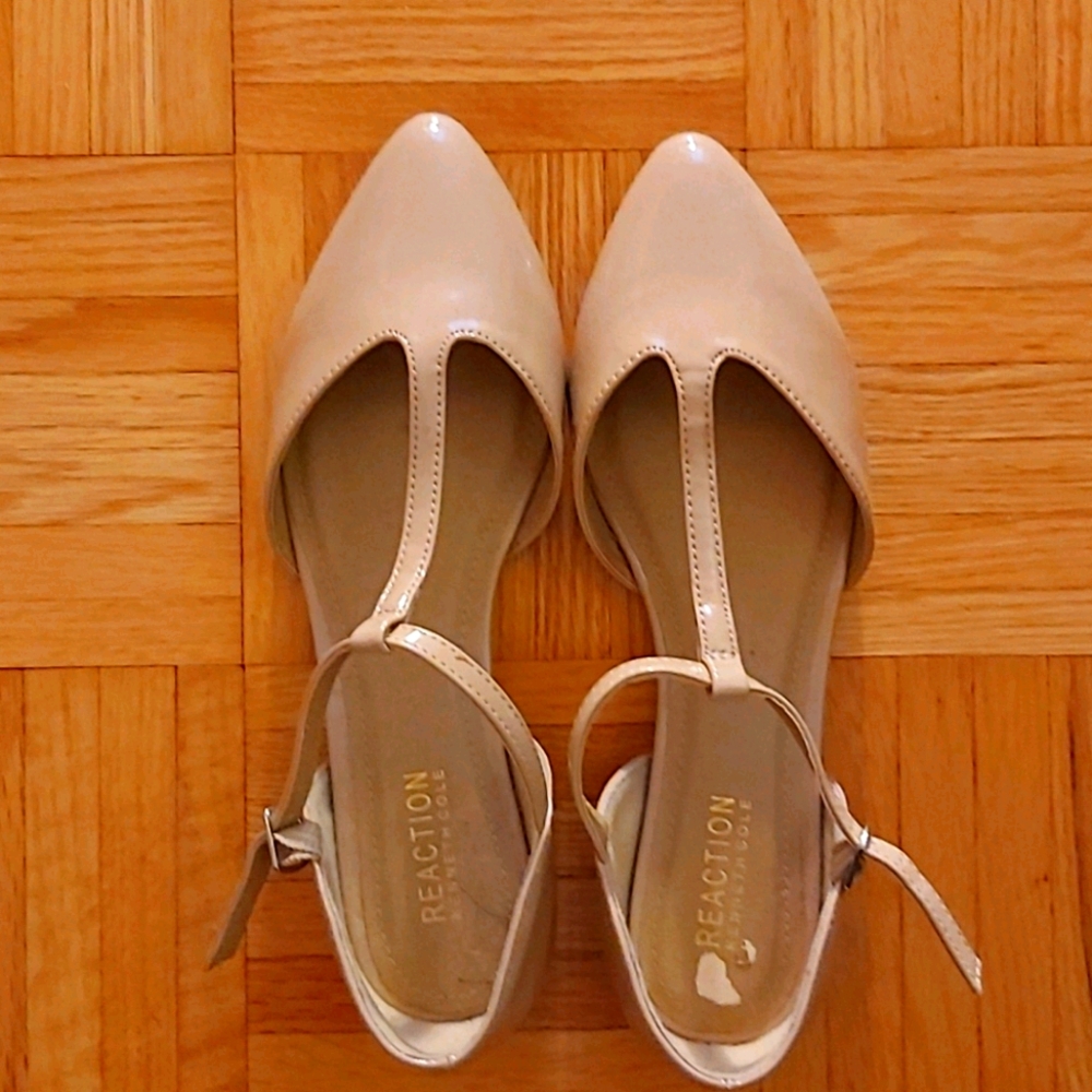 Cream sandals